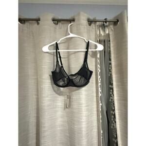 Skims fine mesh underwire bra in onyx size 32D - NEW